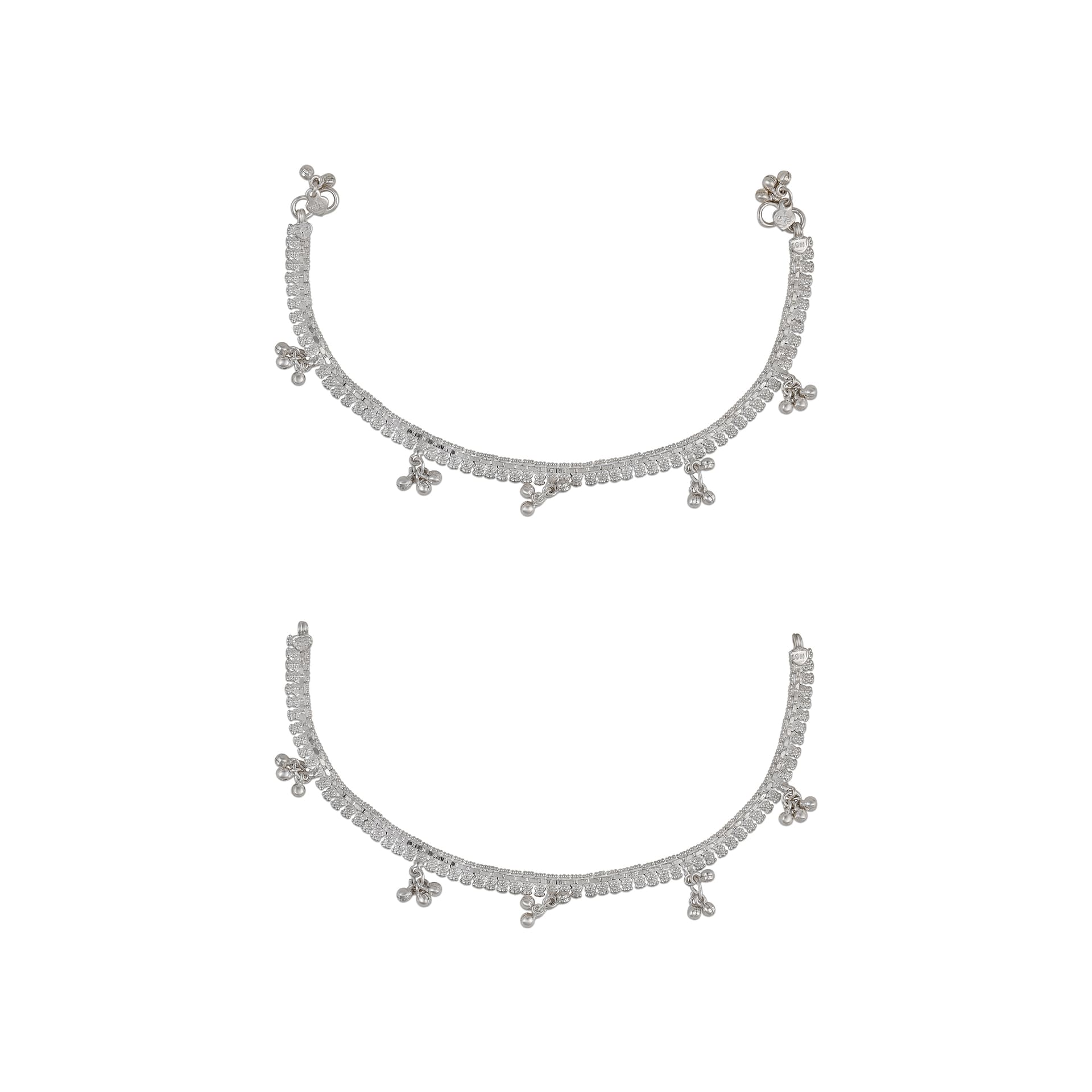Muthoot PAPPACHAN Swethavarsham BIS Hallmarked Link Bracelet 925 Purity 26 GMS 3